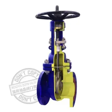 DIN 3352 F4 Cast Steel 1.0619 Flange End Metal Seated Wedged Gate Valve