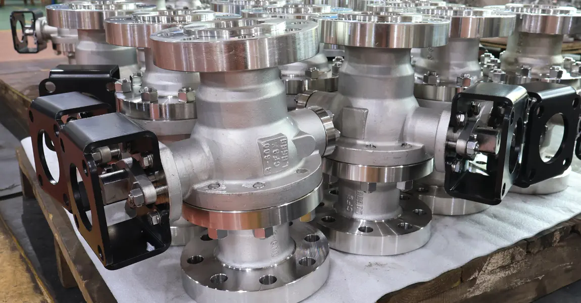 detail-2 METAL SEATED BALL VALVE MANUFACTURER
