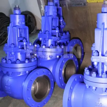 API Standard Cast Steel A216 WCB Bellows Sealed Globe Valve