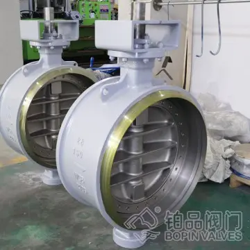 API 609 Cast Steel A216 WCB Butt-Welding End Multi-Level Sealing Triple Offset Butterfly Valve