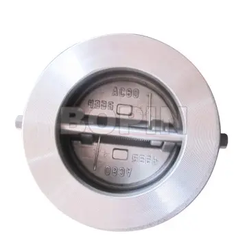 API 594 Wafer Type Dual Plate Check Valve