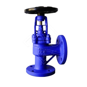 DIN Bellows Sealed Globe Valve Angle Type