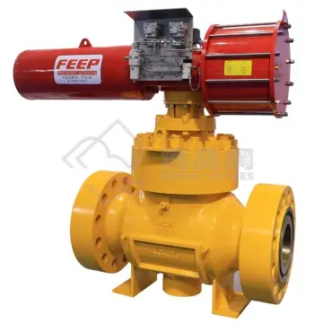 API 6D Cast Steel Top Entry Ball Valve