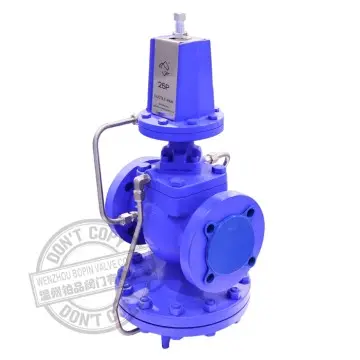 25P Series Ductile Iron Flange End Self-actuated Pilot-operated Pressure Regulator