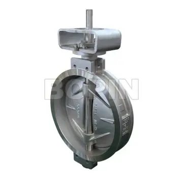 API 609 Stainless Steel Wafer Type Eccentric High Performance Butterfly Valve