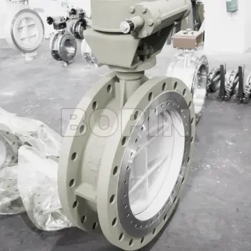 Flanged Triple Offset Butterfly Valve