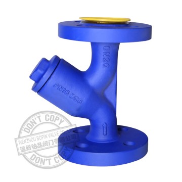 DIN EN 12516 Cast Steel Y Type Strainer