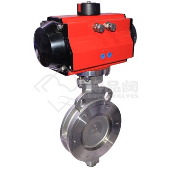 API 609 Wafer Type Double Offset Soft Sealed High Performance Butterfly Valves