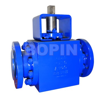 EN Standard Free Forged Steel Three-Way Ball Valve