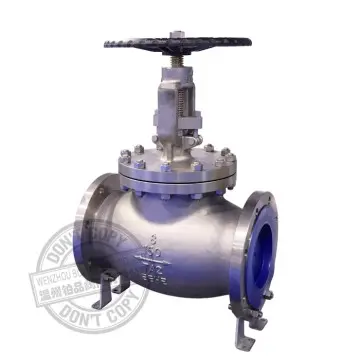 API Cast Titanium TA2 UNS R50400 Globe Valve