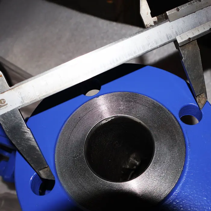 DO INSPECTION FOR DISTANCE OF HOLE CENTER TO CENTER OF FLANGE.jpg