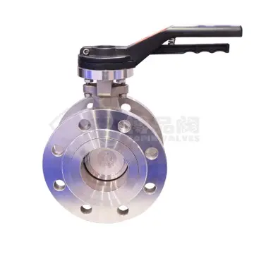 Flange End Stainless Steel Double Offset Soft Sealed High Performance Butterfly Valve