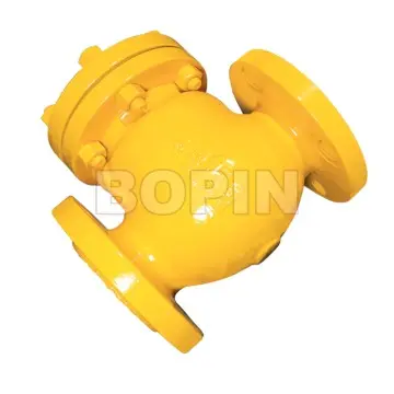 API CAST STEEL FLANGE END SWING TYPE CHECK VALVES