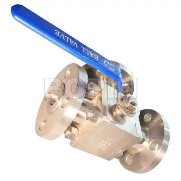 3 WAY FORGED STEEL BALL VALVE